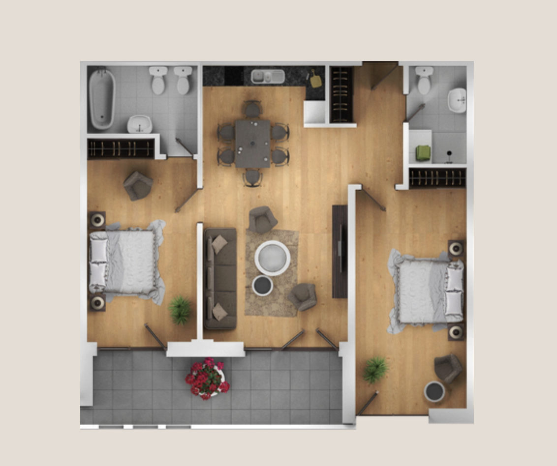 Квартира в Юрмале, Латвия, 101.6 м² - фото 12