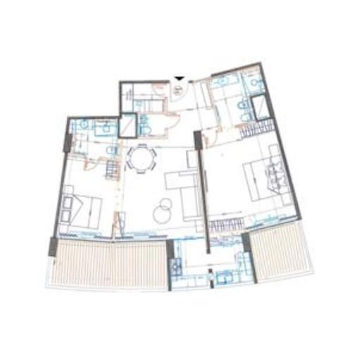 Апартаменты в Сен-Романе, Монако, 128 м² - фото 10