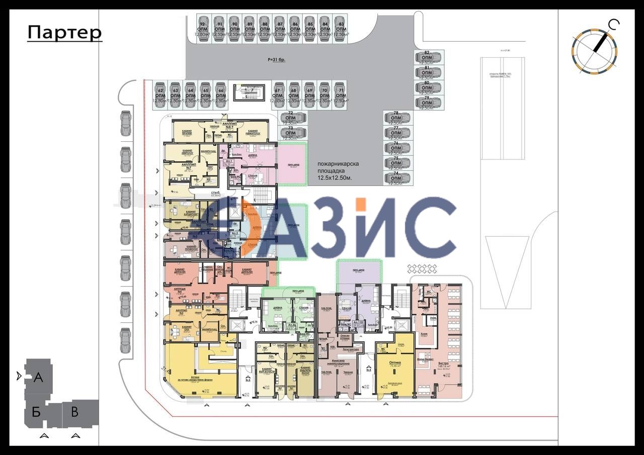 Апартаменты в Бургасе, Болгария, 75.8 м² - фото 14