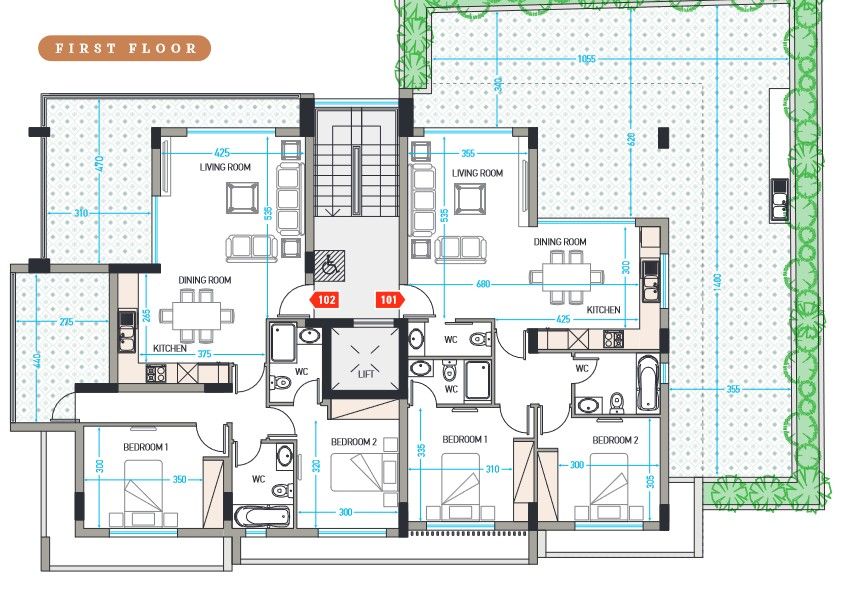 Апартаменты в Лимасоле, Кипр, 117 м² - фото 3