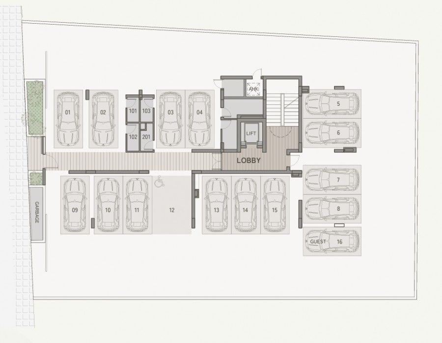 Апартаменты в Лимасоле, Кипр, 76 м² - фото 9