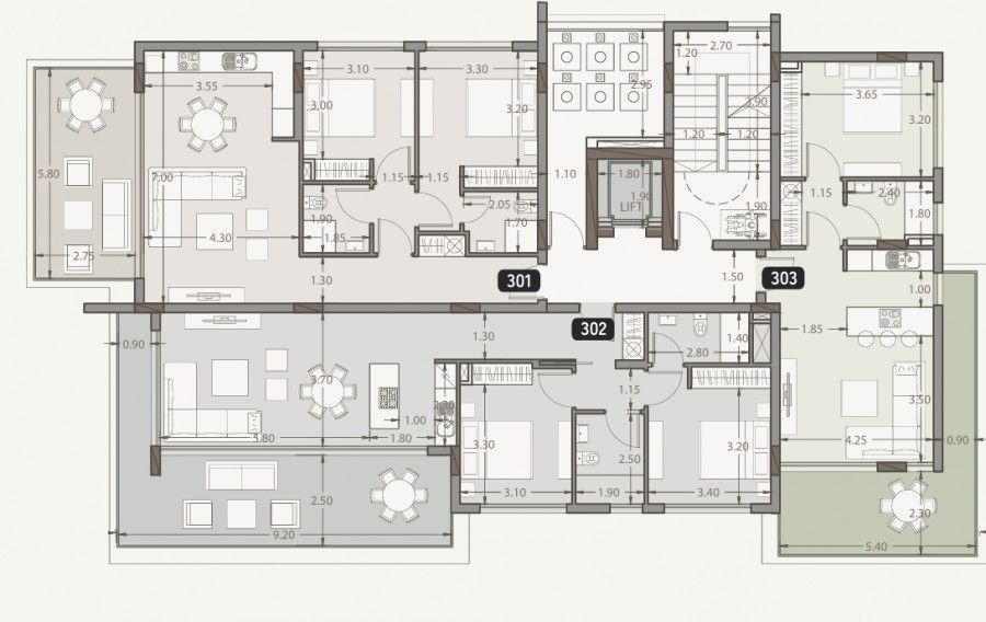 Апартаменты в Лимасоле, Кипр, 76 м² - фото 10