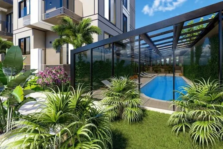 Апартаменты в Алании, Турция, 55 м² - фото 1