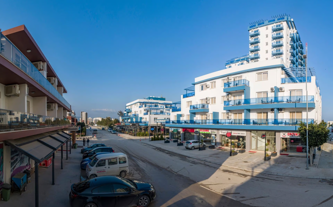 Апартаменты в Фамагусте, Кипр, 45 м² - фото 1