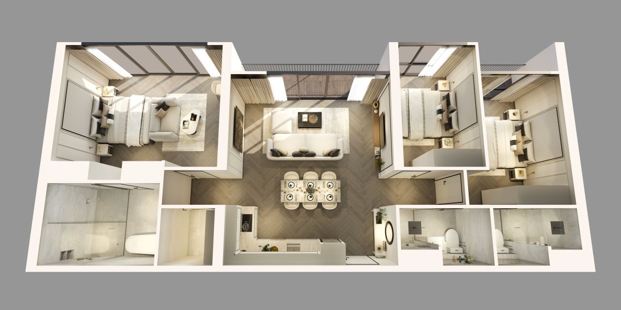 Квартира на острове Пхукет, Таиланд, 111 м² - фото 13