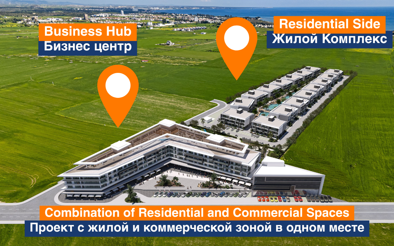 Квартира в Искеле, Кипр, 45 м² - фото 1