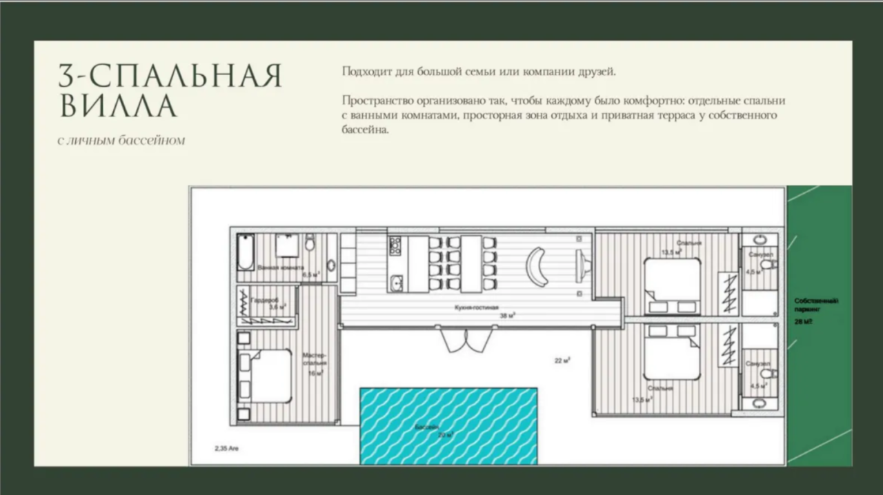 Вилла в Нуса Дуа, Индонезия, 25 м² - фото 12