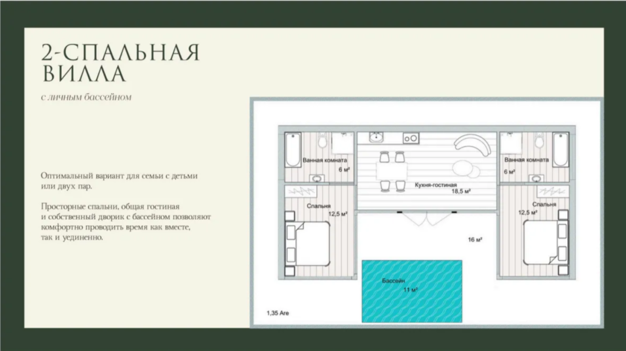 Вилла в Нуса Дуа, Индонезия, 25 м² - фото 11