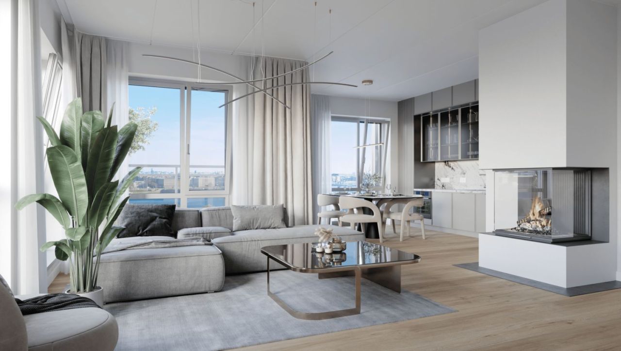 Квартира в Риге, Латвия, 107.6 м² - фото 1