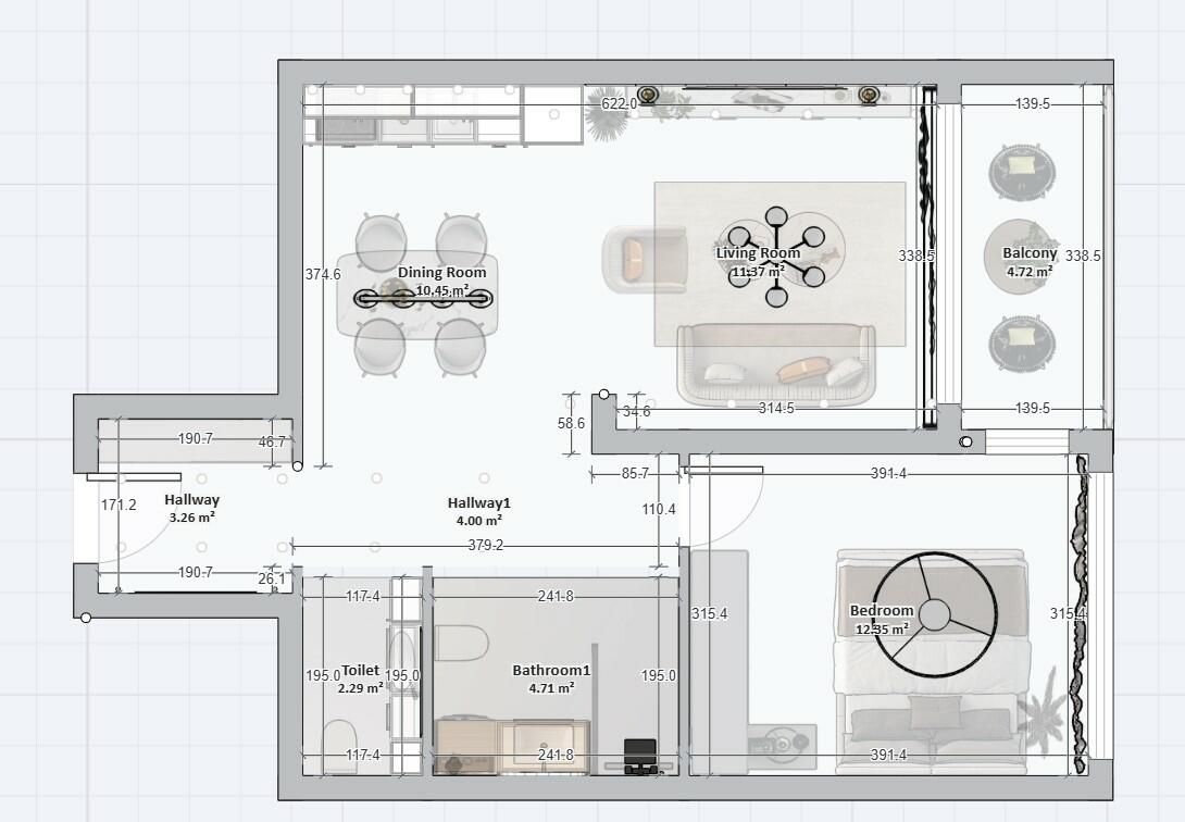 Квартира в Прчани, Черногория - фото 8
