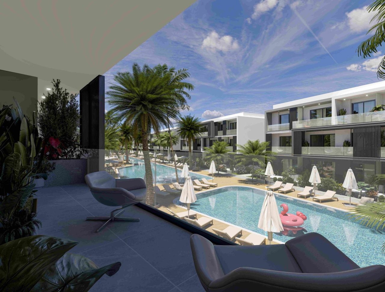 Апартаменты в Фамагусте, Кипр, 122.8 м² - фото 8