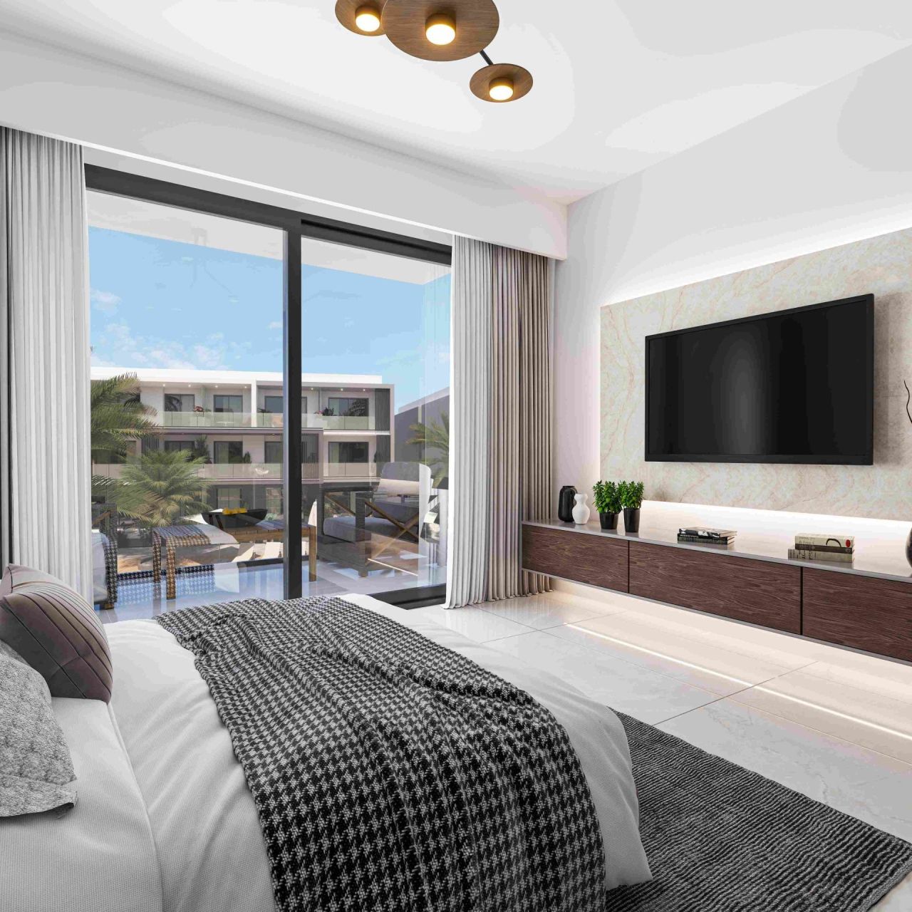 Апартаменты в Фамагусте, Кипр, 51.3 м² - фото 11