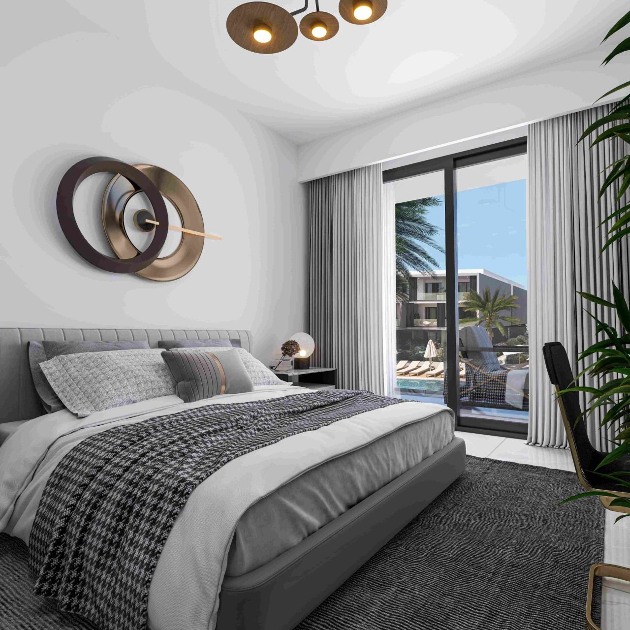 Апартаменты в Фамагусте, Кипр, 51.3 м² - фото 13