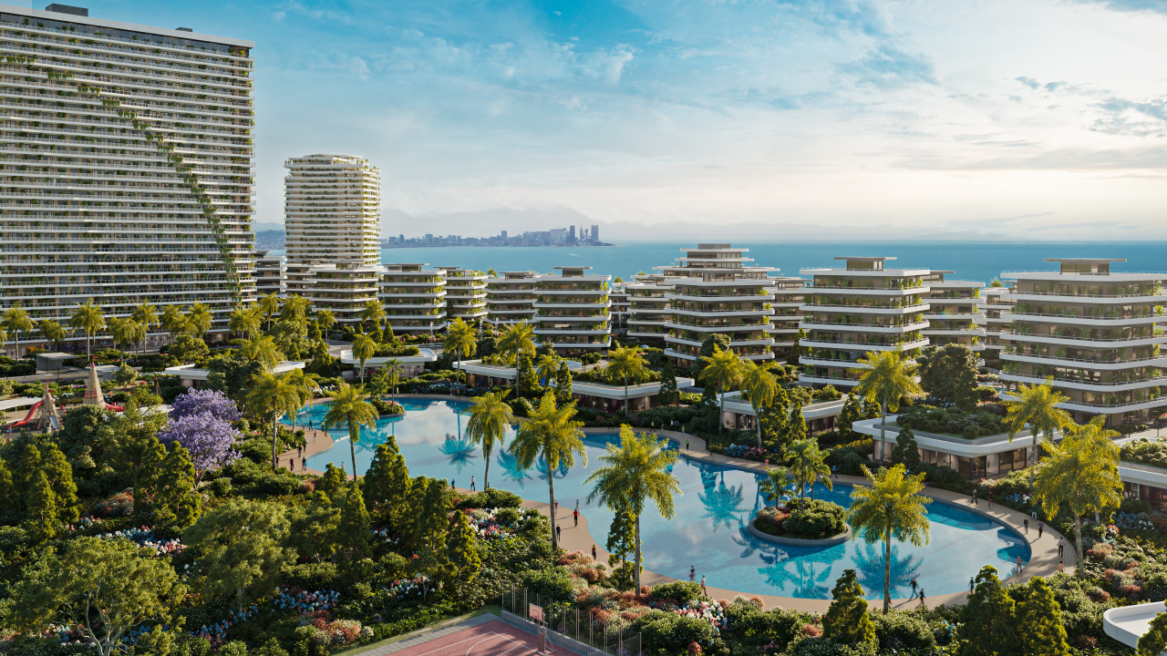 Апартаменты в Батуми, Грузия, 38 м² - фото 1