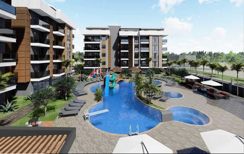 Квартира в Алании, Турция, 55 м² - фото 1