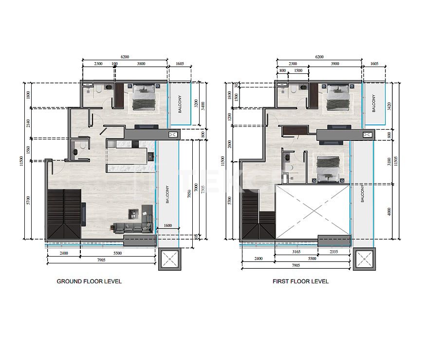 Апартаменты в Дубае, ОАЭ, 115 м² - фото 14