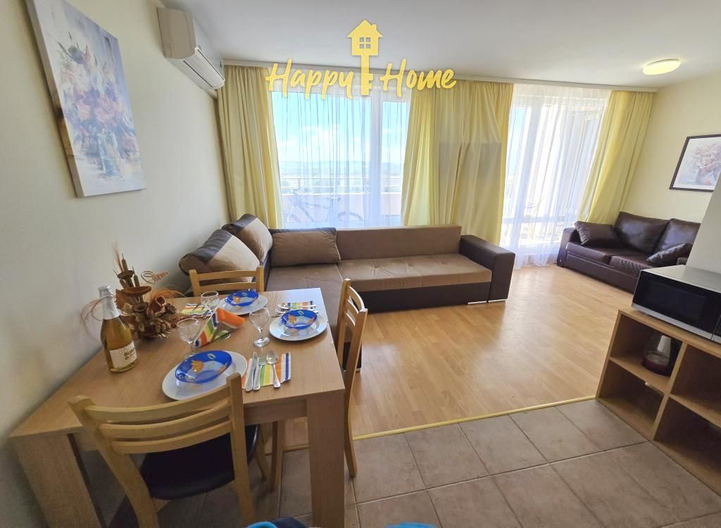 Квартира на Солнечном берегу, Болгария, 60 м² - фото 2