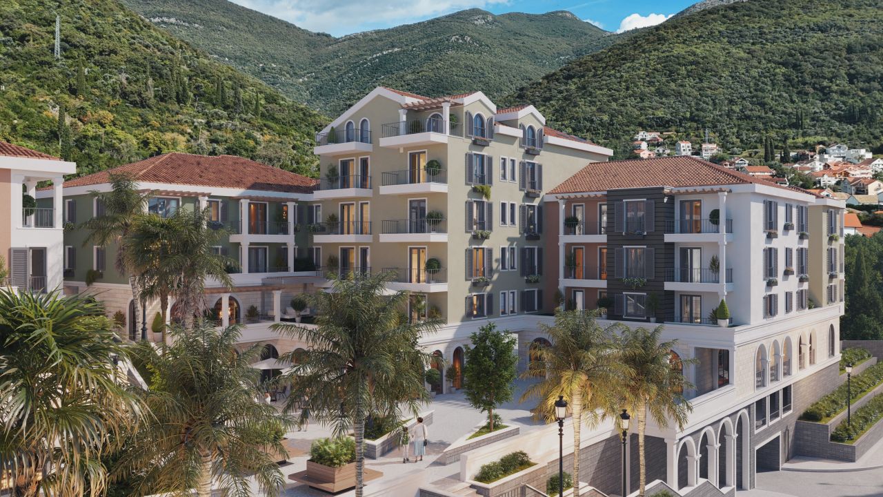 Квартира в Тивате, Черногория, 63.77 м² - фото 1