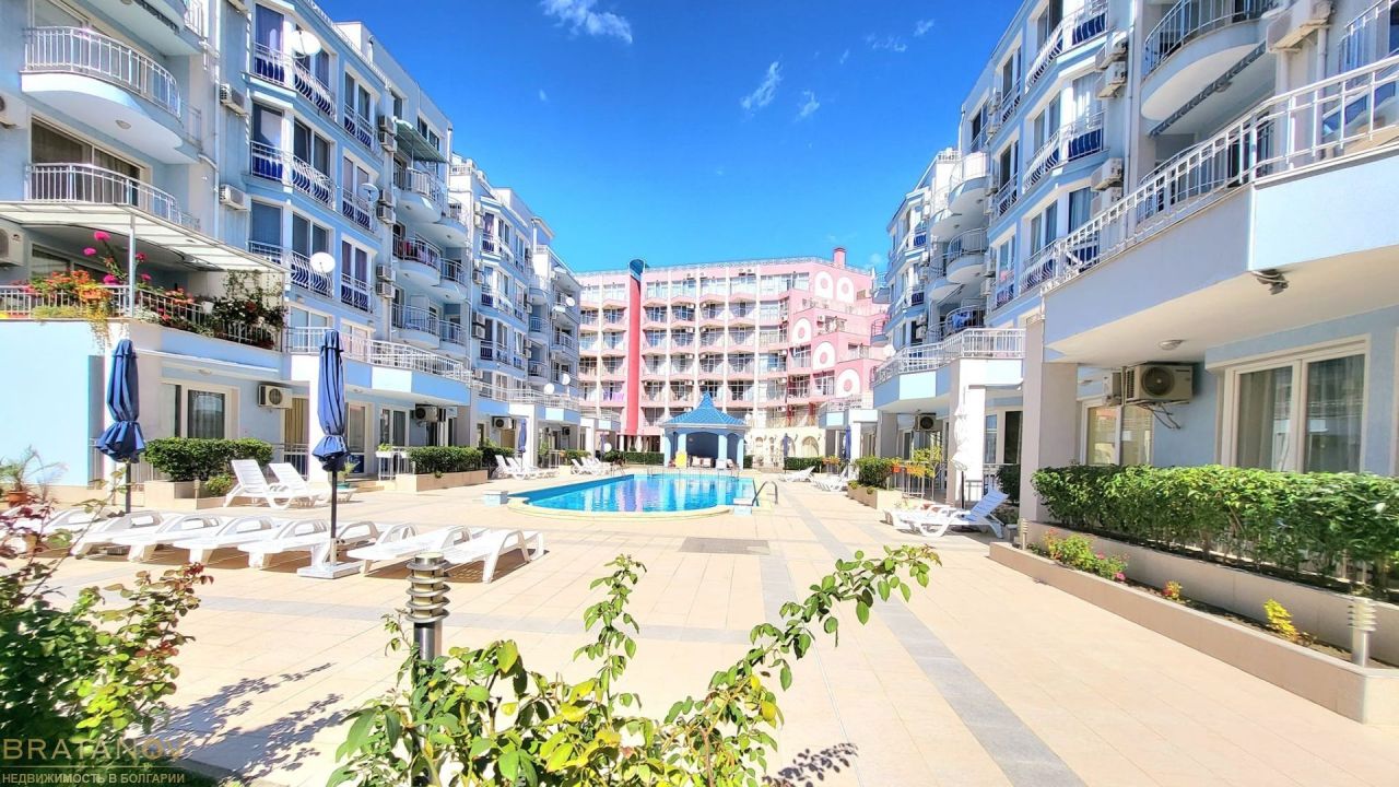 Квартира на Солнечном берегу, Болгария, 67 м² - фото 11