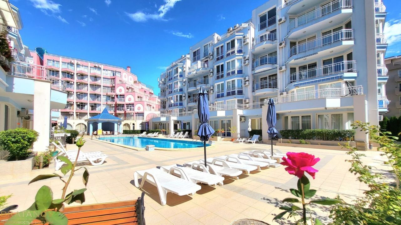 Квартира на Солнечном берегу, Болгария, 67 м² - фото 12