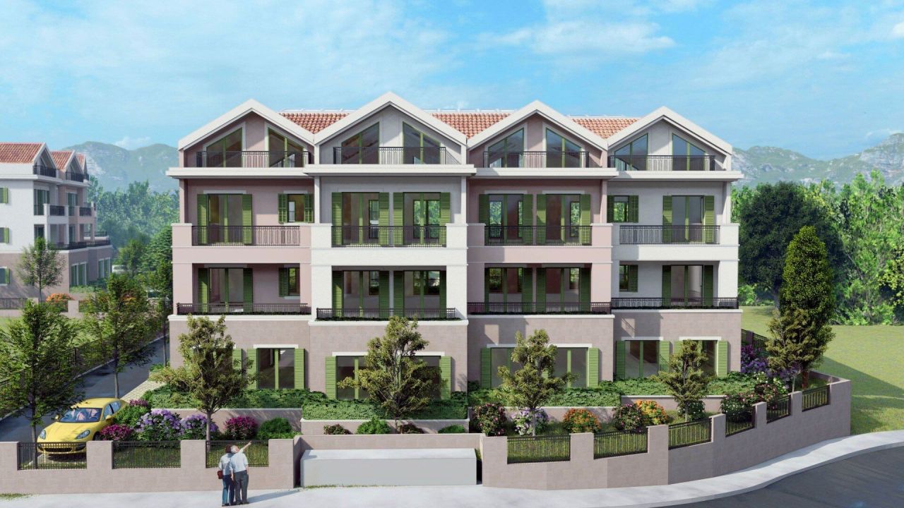 Апартаменты в Тивате, Черногория, 44 м² - фото 1