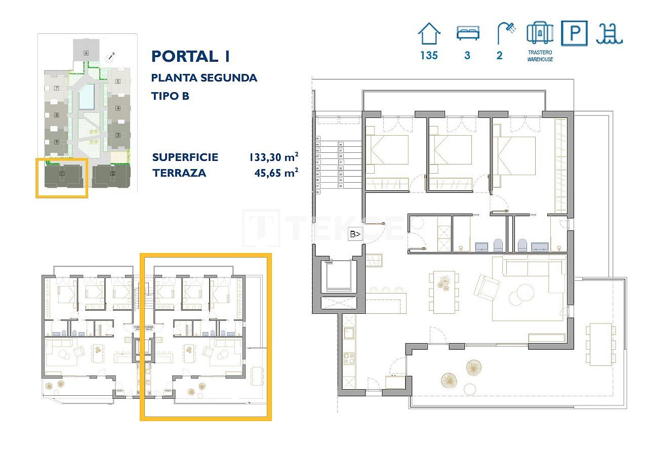Апартаменты в Сан-Педро-дель-Пинатаре, Испания, 84 м² - фото 12