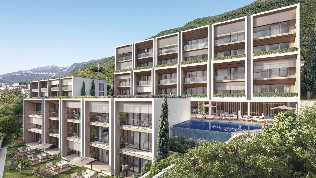 Апартаменты в Кумборе, Черногория, 53 м² - фото 3