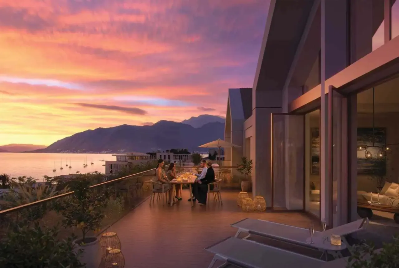 Апартаменты в Тивате, Черногория, 100 м² - фото 12