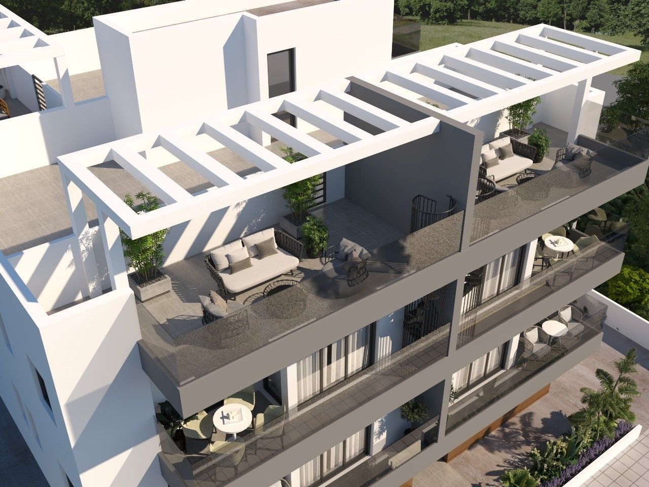 Апартаменты в Ларнаке, Кипр, 86 м² - фото 7