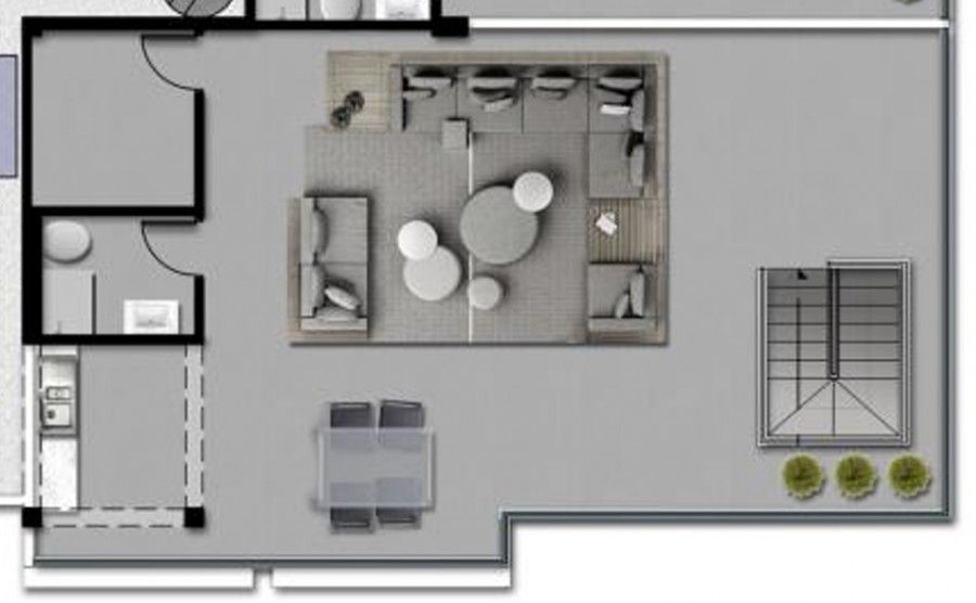 Апартаменты в Ларнаке, Кипр, 108 м² - фото 8