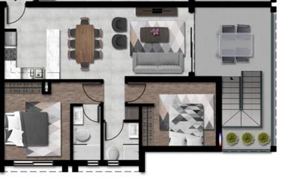 Апартаменты в Ларнаке, Кипр, 108 м² - фото 9