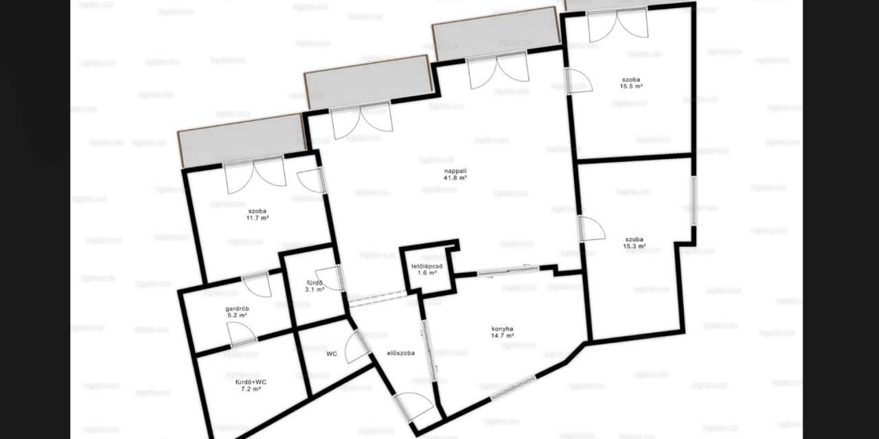 Квартира в Будапеште, Венгрия, 280 м² - фото 16