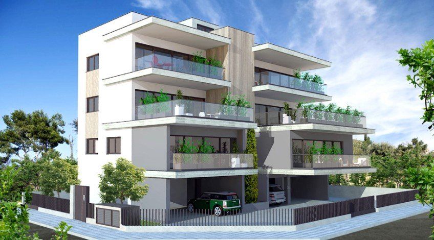 Апартаменты в Като-Полемидии, Кипр, 87 м² - фото 1