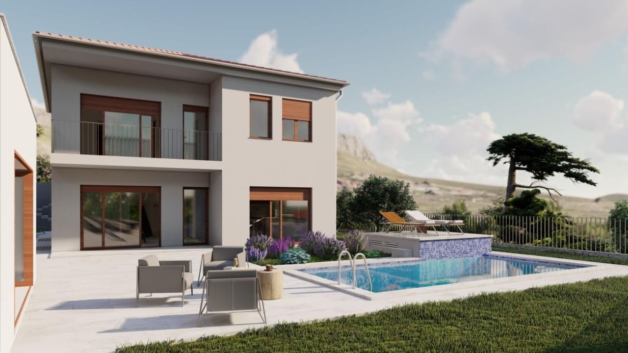 Вилла в Сплите, Хорватия, 370 м² - фото 8