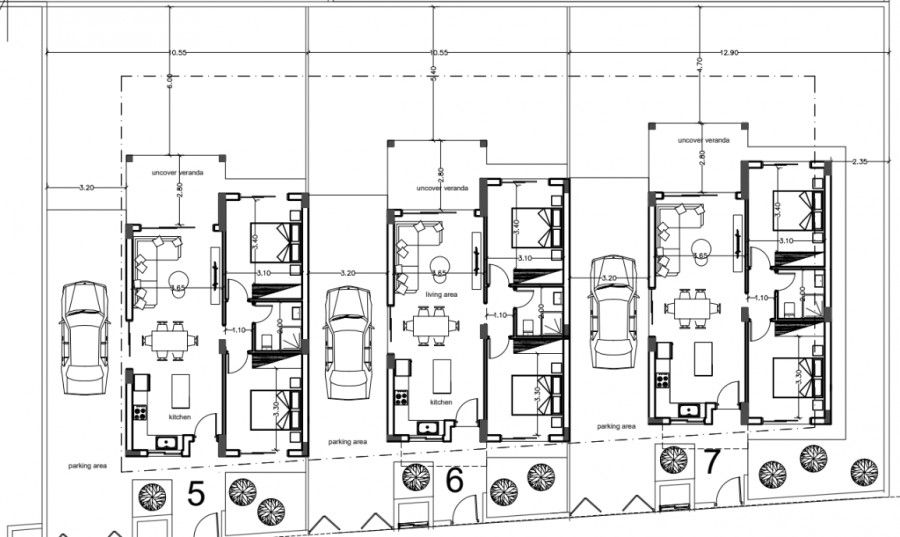 Вилла в Лимасоле, Кипр, 72 м² - фото 8