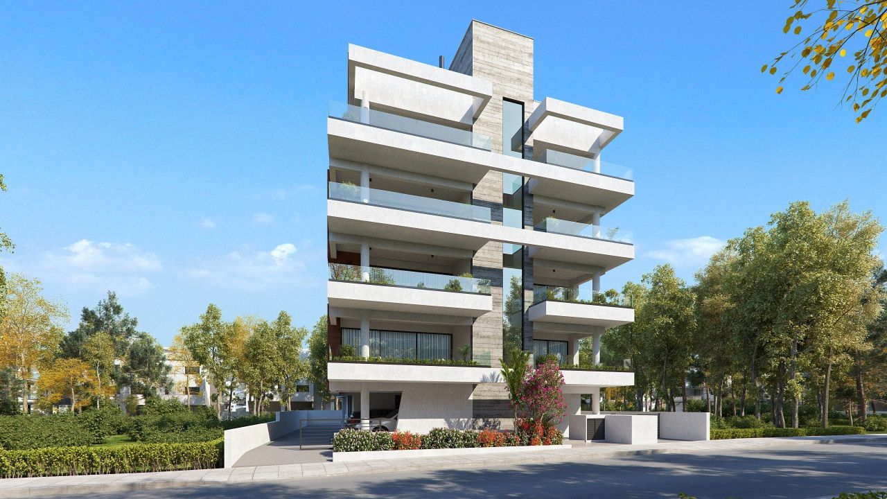 Апартаменты в Меса-Йитонии, Кипр, 110 м² - фото 1