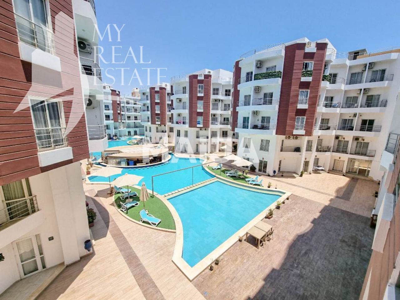 Апартаменты в Хургаде, Египет, 28 м² - фото 1