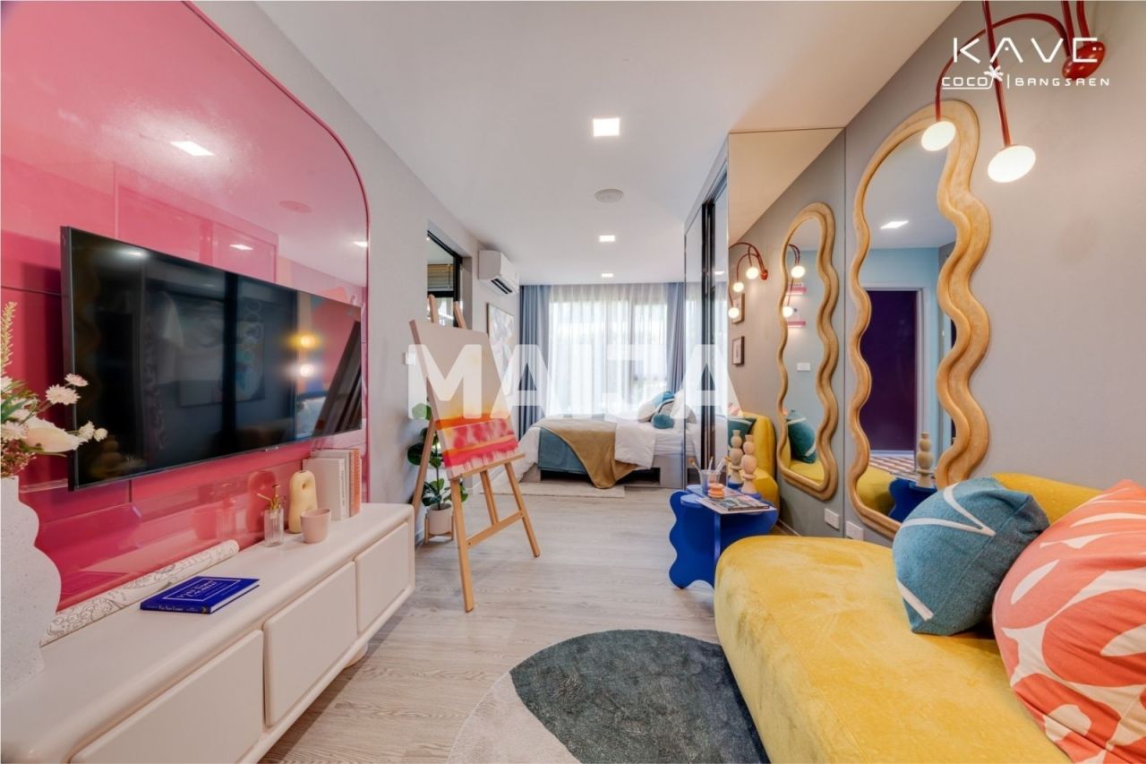 Апартаменты Bang Saen, Таиланд, 23 м² - фото 5