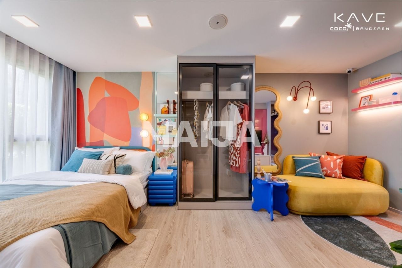 Апартаменты Bang Saen, Таиланд, 23 м² - фото 6