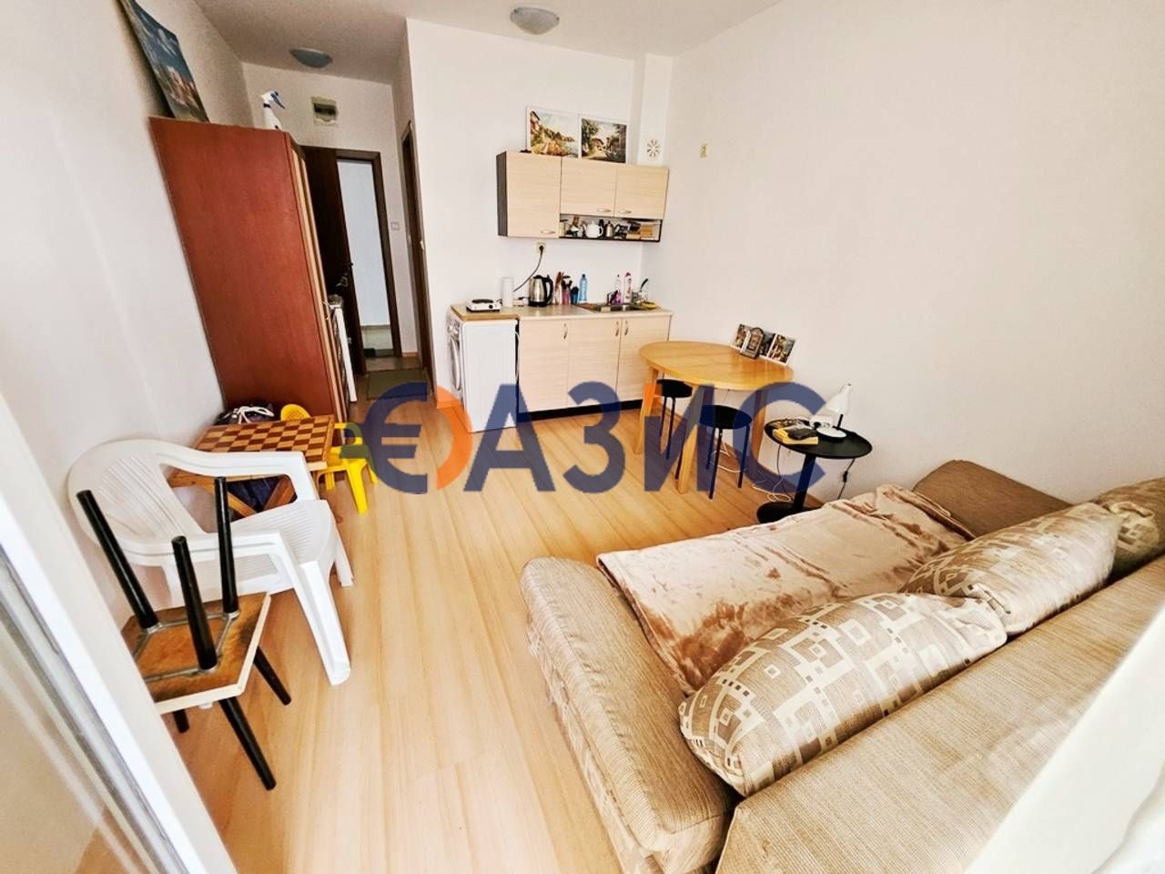 Апартаменты на Солнечном берегу, Болгария, 28 м² - фото 1