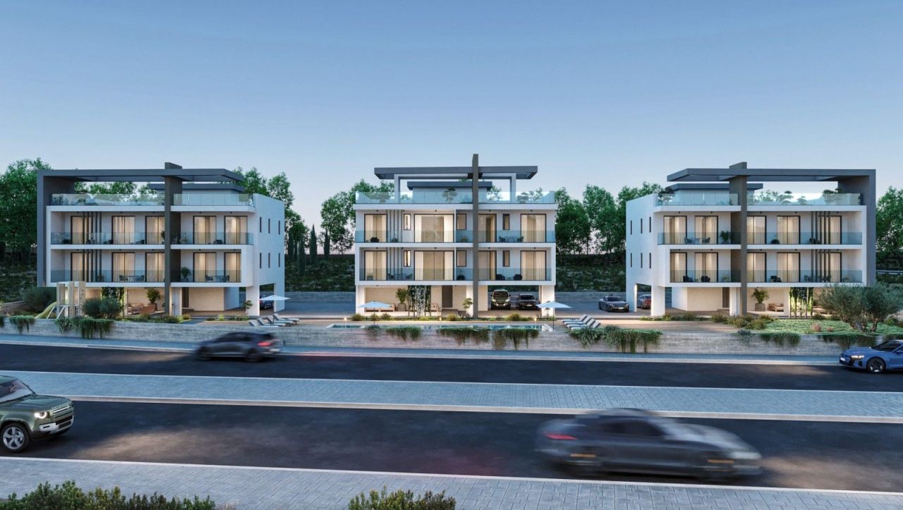 Апартаменты в Пафосе, Кипр, 63 м² - фото 1