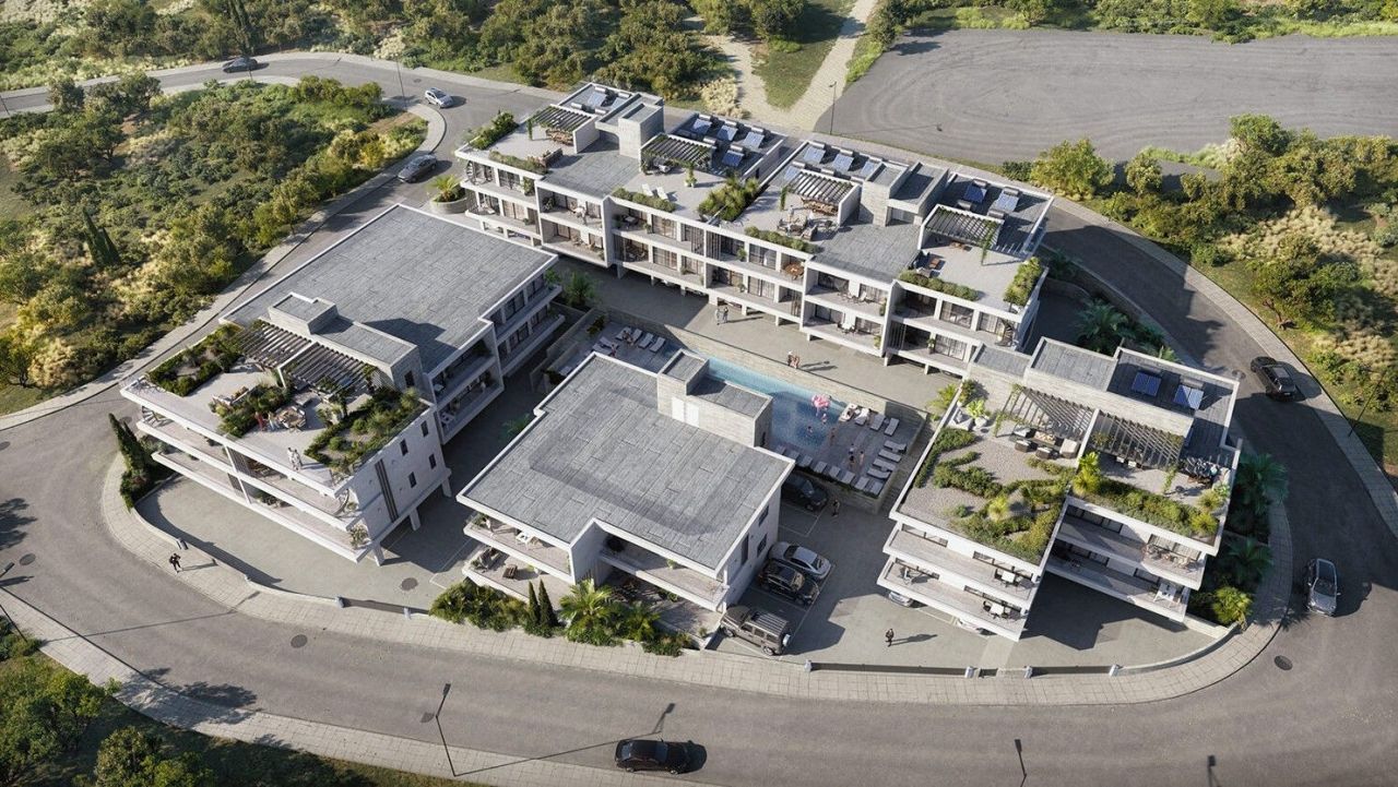 Апартаменты в Пафосе, Кипр, 67 м² - фото 9