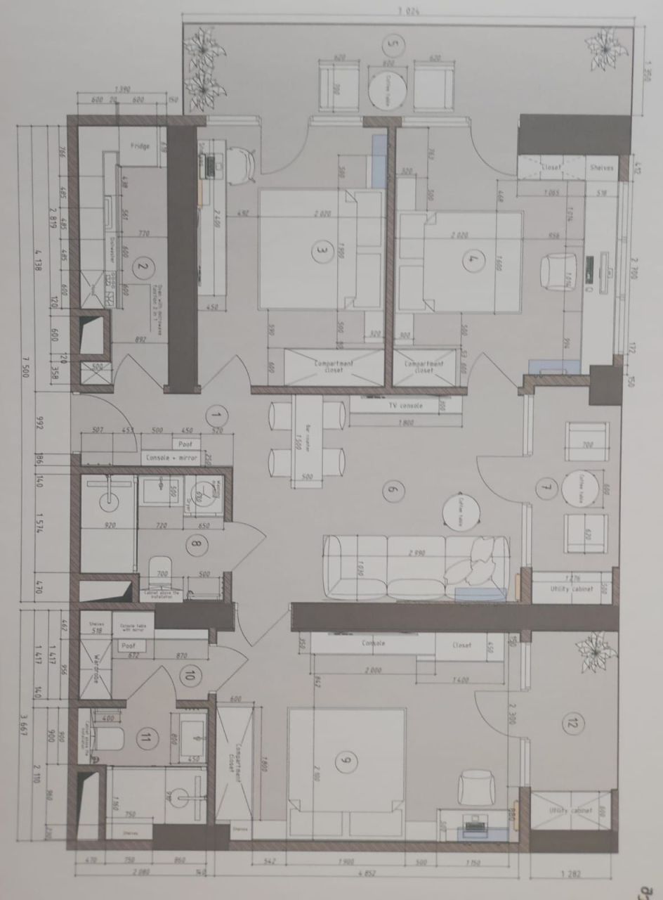 Квартира в Батуми, Грузия, 102 м² - фото 10