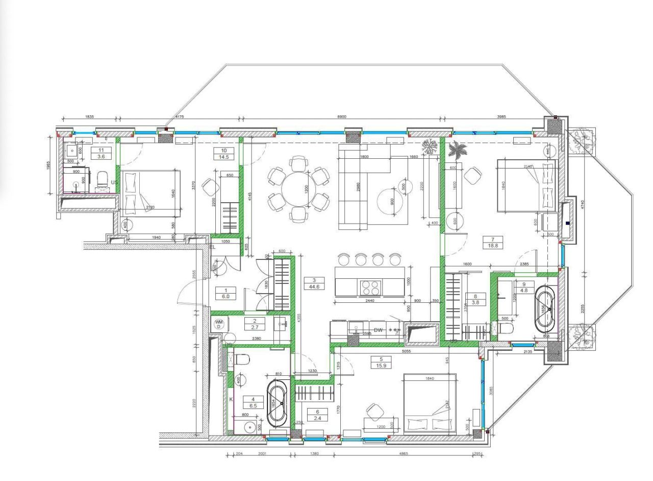 Апартаменты в Риге, Латвия, 174 м² - фото 16
