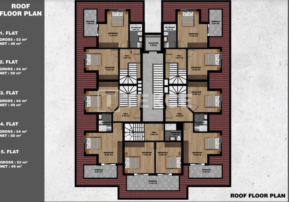 Пентхаус в Алании, Турция, 134 м² - фото 16