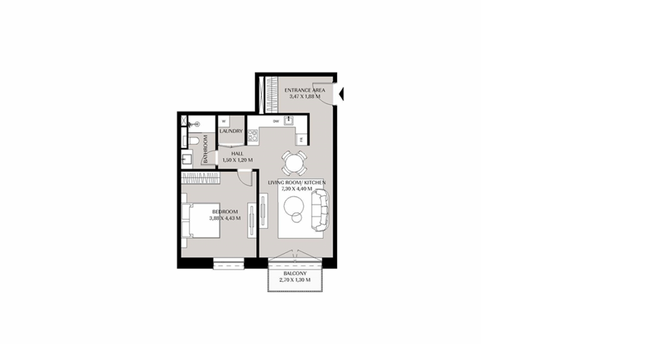 Квартира в Риге, Латвия, 65 м² - фото 6
