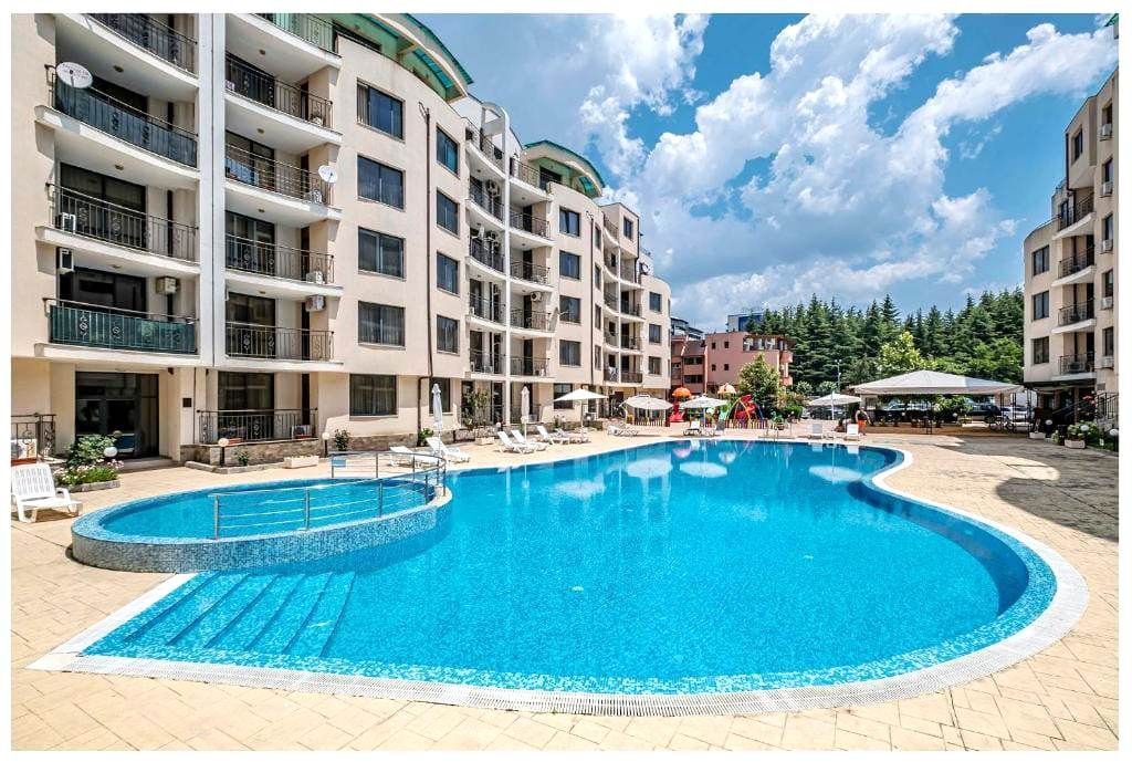 Квартира на Солнечном берегу, Болгария, 65 м² - фото 14