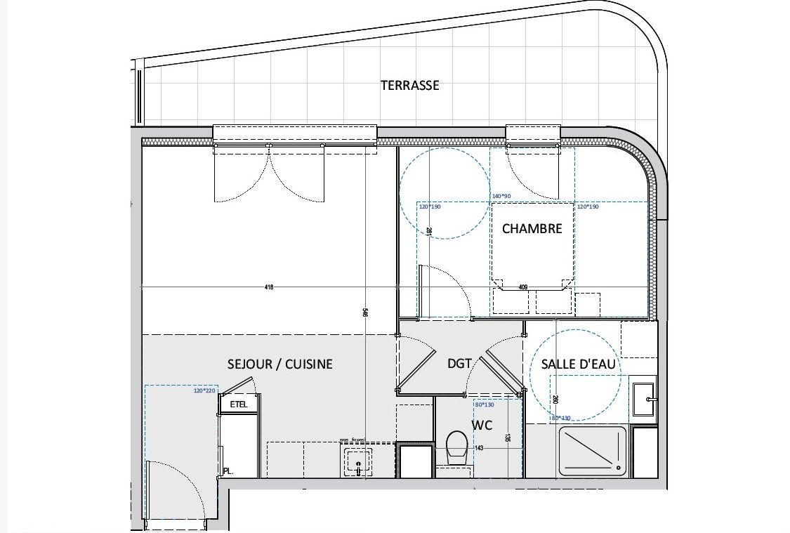 Апартаменты в Каннах, Франция, 58 м² - фото 7