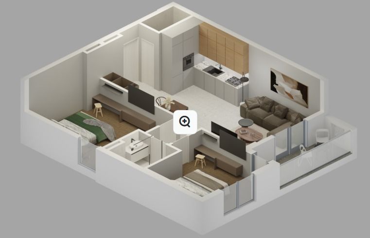 Квартира в Баре, Черногория, 72 м² - фото 3