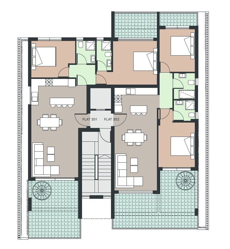 Пентхаус в Лимасоле, Кипр, 120 м² - фото 9